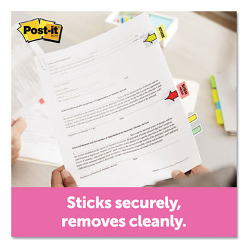 Post-it® Flags Page Flags In Dispenser, "sign Here", Yellow, 200 Flags-dispenser freeshipping - TVN Wholesale